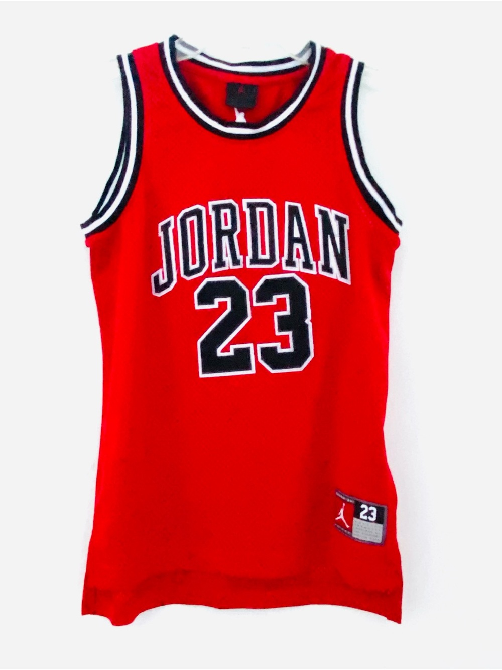 🏀Boys Red Chicago Bulls “Jordan 23” Basketball Jersey SZ S (Y)